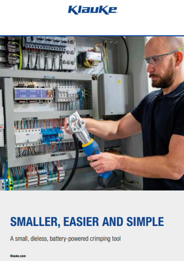 Klauke - Smaller, Easier and Simpler - Brochure