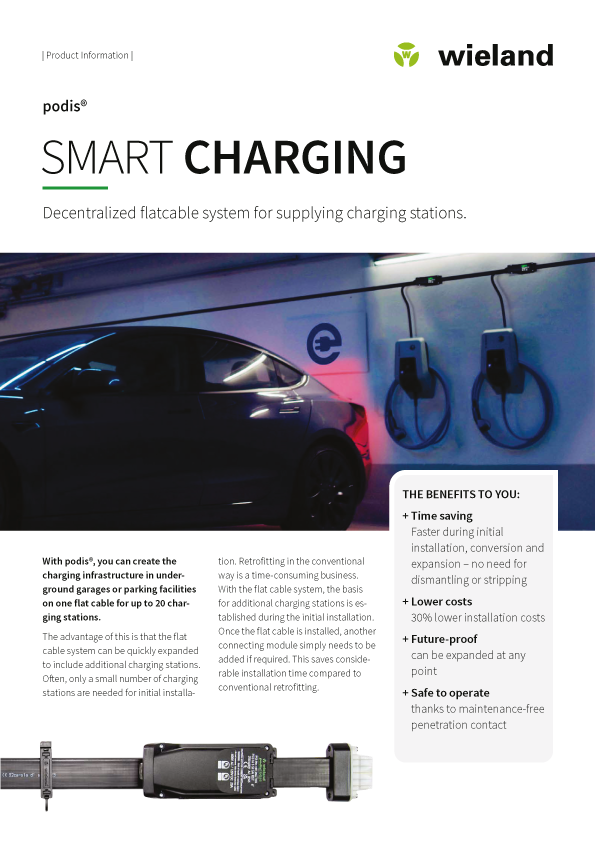 Wieland Electric - podis® Smart Charging