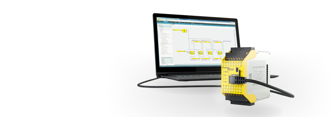 Wieland samos® PRO safety controller and samos® PLAN6 safety software